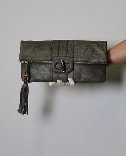 Bamboo Clutch, front view